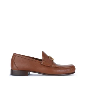 BROWN LEATHER LOAFERS
