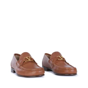 BROWN LEATHER LOAFERS
