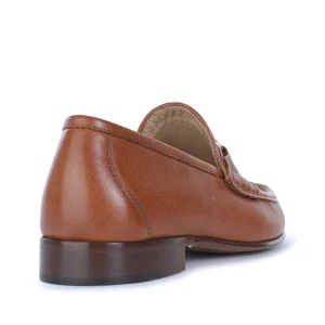 BROWN LEATHER LOAFERS