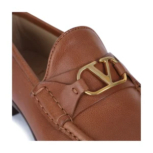 BROWN LEATHER LOAFERS