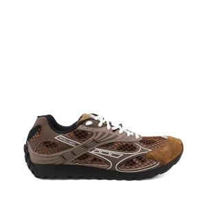 BROWN LEATHER SNEAKERS