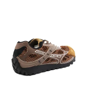 BROWN LEATHER SNEAKERS