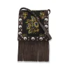BROWN MULTICOLOR JACQUARD NELLCOTE SHOULDER BAG
