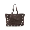 BROWN SUEDE NELLCOTE TOTES