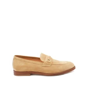 CAMEL LOAFERS