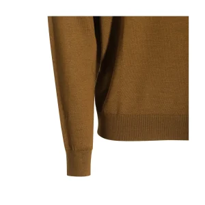 CAMEL WOOL KNITWEAR