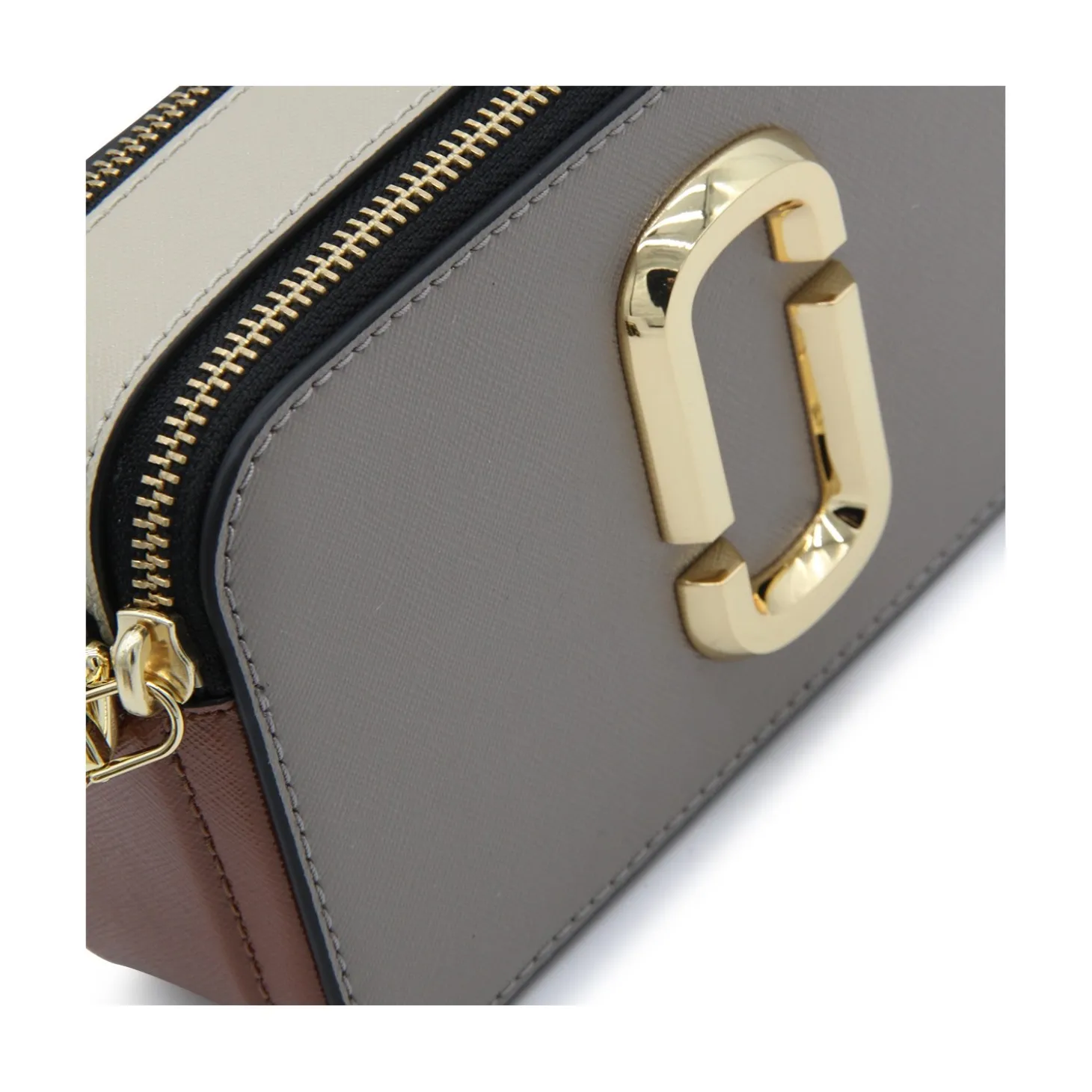 cement_and_multicolor_lea_3.webp CEMENT AND MULTICOLOR LEATHER THE SNAPSHOT CROSSBODY BAG