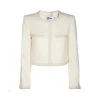 CREAM CASUAL JACKET