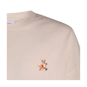 CREAM COTTON T-SHIRT