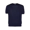 DARK BLUE COTTON T-SHIRT