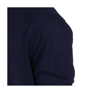 DARK BLUE COTTON T-SHIRT
