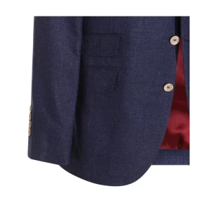DARK BLUE LINEN SUITS