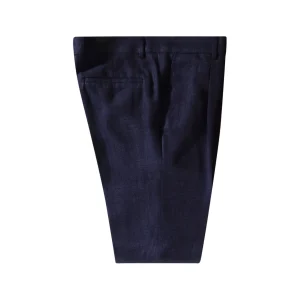 DARK BLUE LINEN SUITS