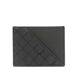 DARK GREEN LEATHER CARD HOLDER