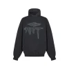 DARK GREY COTTON SWEATSHIRT