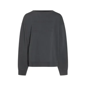 DARK GREY COTTON SWEATSHIRT