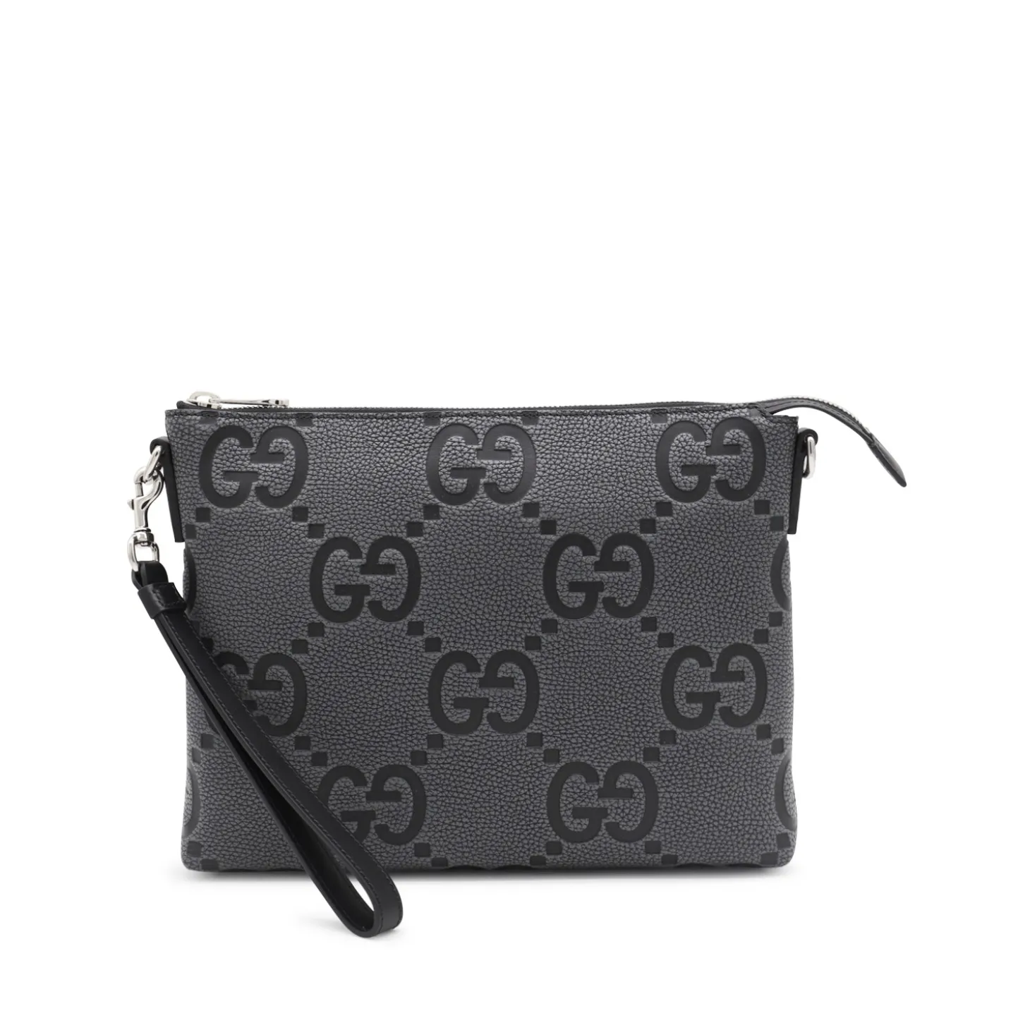 dark_grey_leather_jumbo_g_0.webp DARK GREY LEATHER JUMBO GG MEDIUM MESSENGER BAG