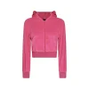 DARK PINK COTTON CASUAL JACKET