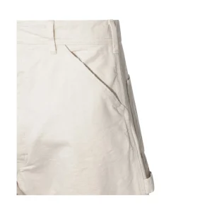 ECRU COTTON PANTS