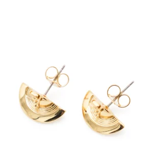 GOLD BRASS EARRINGS