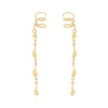 GOLD METAL EARRINGS