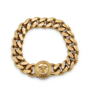 GOLD TONE BRASS BRACELET