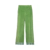 GREEN COTTON PANTS