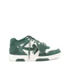 GREEN LEATHER OUT OF OFFICE SNEAKERS