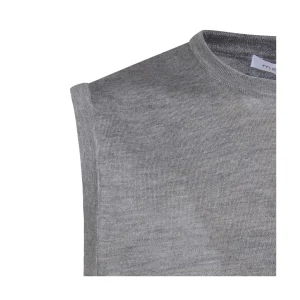 GREY CASHMERE KNITWEAR