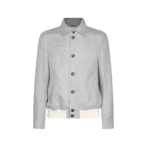 GREY CASUAL JACKET