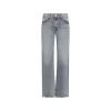 GREY COTTON DENIM JEANS