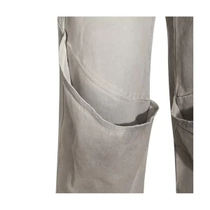 GREY COTTON DENIM JEANS
