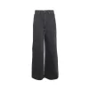 GREY COTTON JEANS