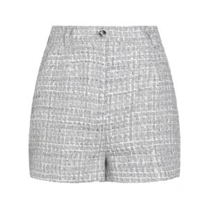GREY COTTON SHORTS