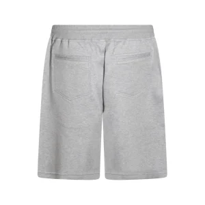GREY COTTON SHORTS