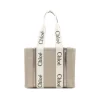 GREY WOODY TOTE BAG