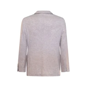 GREY WOOL BLAZER
