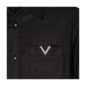 GREY WOOL CASUAL JACKET