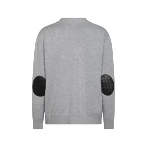 GREY WOOL KNITWEAR