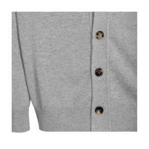 GREY WOOL KNITWEAR