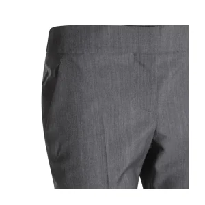 GREY WOOL PANTS
