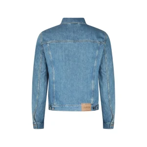 INDIGO COTTON DENIM JACKET