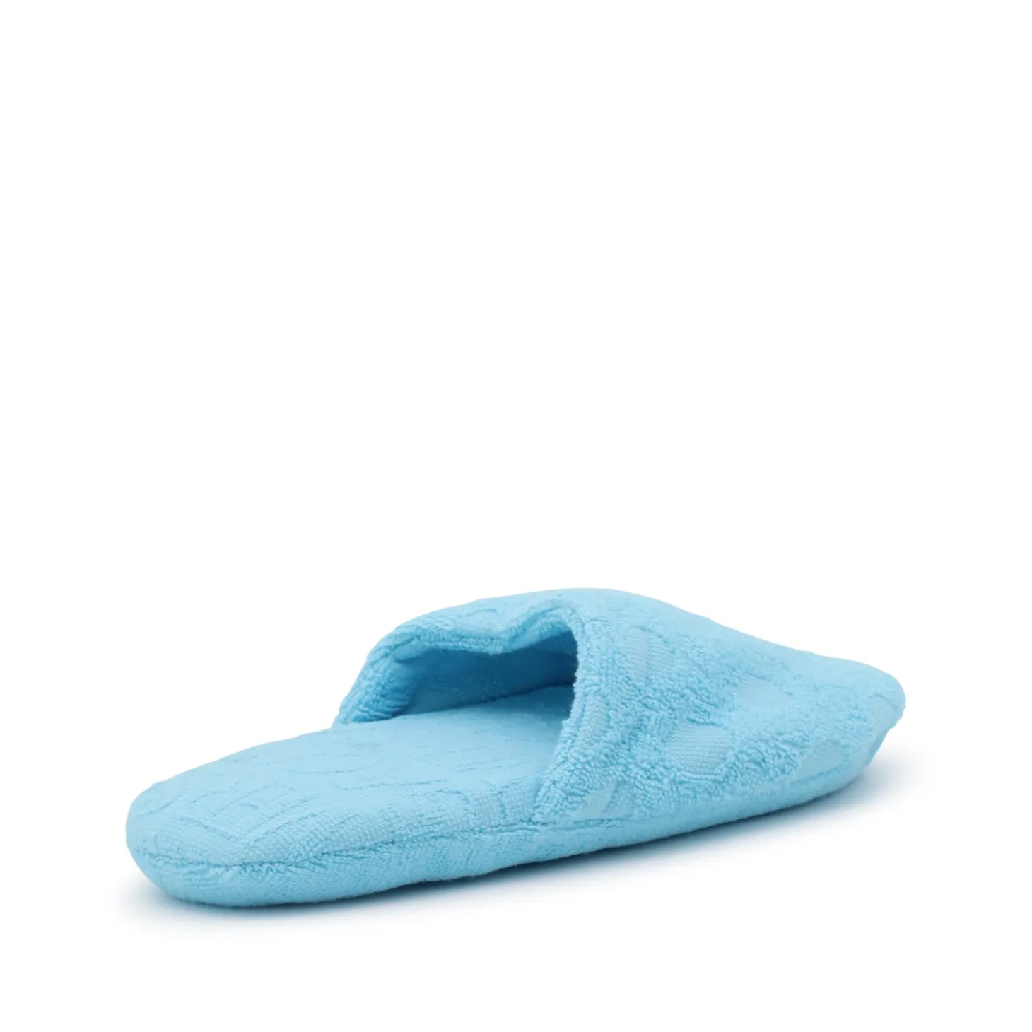 light_blue_cotton_allover_2.webp LIGHT BLUE COTTON ALLOVER POLKA DOTS HOME SLIPPERS