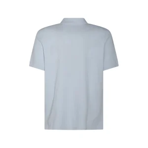 LIGHT BLUE COTTON POLO SHIRT