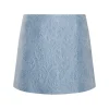 LIGHT BLUE COTTON SKIRT