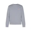 LIGHT BLUE COTTON SWEATSHIRT