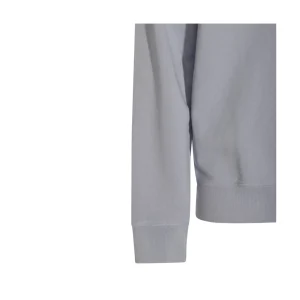LIGHT BLUE COTTON SWEATSHIRT