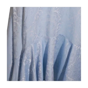 LIGHT BLUE MIDI SKIRT