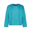 LIGHT BLUE SILK KNITWEAR