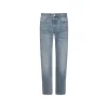 MID BLUE COTTON JEANS